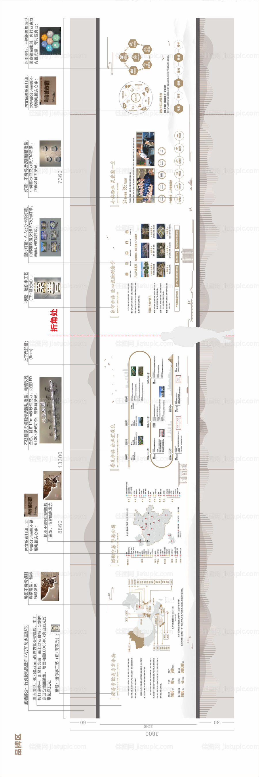 品牌墙品牌馆-源文件